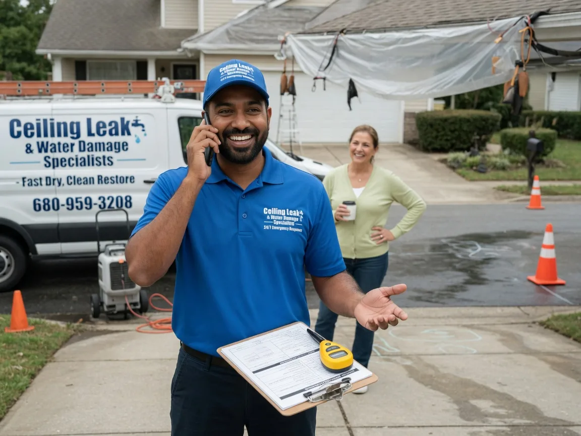 Ceiling Leak Cleanup Berryville, AR FAQs